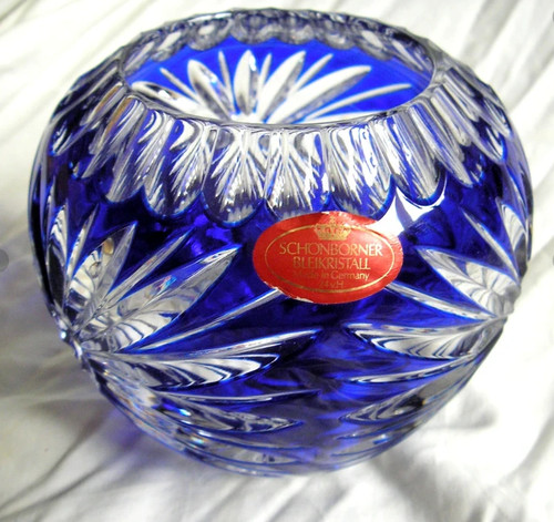 Schönborner kristall vase - schönborner,