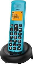 Alcatel E160 DECT hintergrundbeleuchtetes Anrufe Blockierung Blau Farbenes