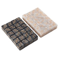 3X(48 Stück 16mm Würfelzähler Spielmarke Würfel Treuewürfel D6 Würfel Würfel für 7757