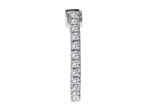 Modern diamant brillant creole - modern,