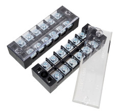 2x Klemmleiste Verteiler