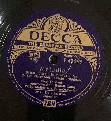 Vico torriani melodia der - melodia,