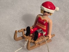 Playmobil 🎅 Weihnachtsfrau🎅 Mrs. Claus auf Schlitten
