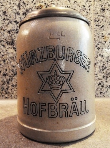 Bierkrug würzburger hofbräu - würzburger,