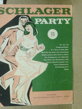 Musiknoten " Schlager-Party "