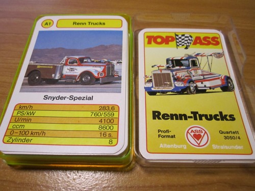 Quartett renn trucks - quartett, (1986)