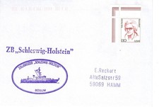 Schiffspost Zollkreuzer Schleswig Holstein Station Büsum