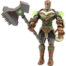 Gormiti The New Era Rockard des Erdclans Actionfigur 27 cm Licht und Hammer