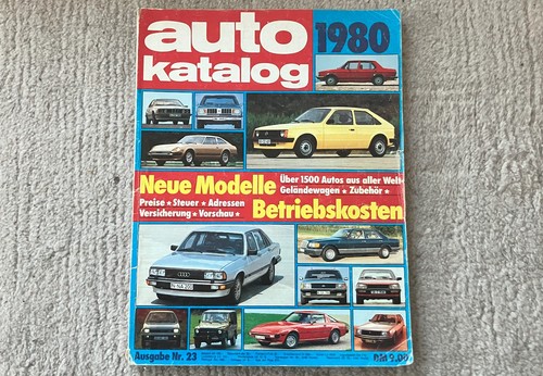 Auto katalog 1980 - 1980, nr.23