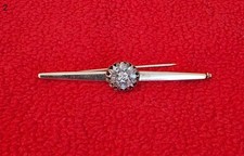 Echt Gelbgold schmuck , gebraucht ,Brosche mit Diamanten