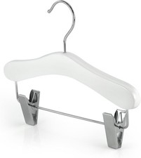 6 Stück 25 cm weiß Holz Baby