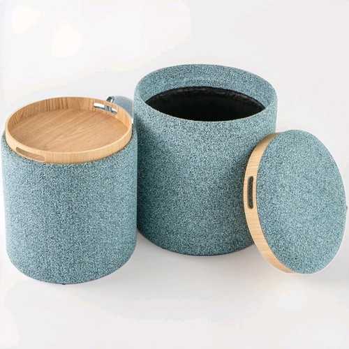 2er set sitzhocker mit - set,