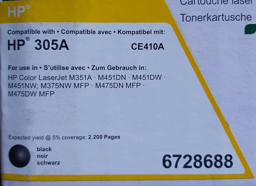 Kompatibel ce410a 305a - ce410a,