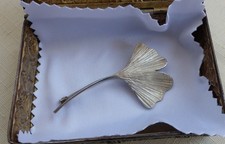 echte Silber Brosche BES 925