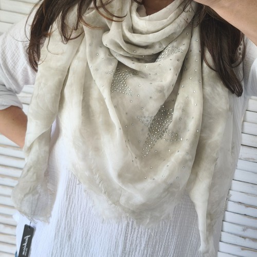 Hauchzartes batik tuch scarf - hauchzartes,