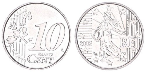 Fehlprägung frankreich - frankreich, 10