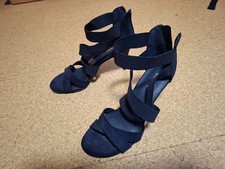 Schuhe high heels blau Grösse 38 von Tochter, 1x auf Schulabschluss getragen