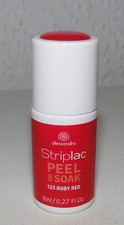 Alessandro Striplac Nr. 123 Ruby Red  8 ml Peel or Soak  /  Nagellack