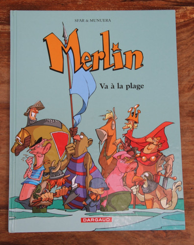 Merlin geht zum strand sfar - merlin,