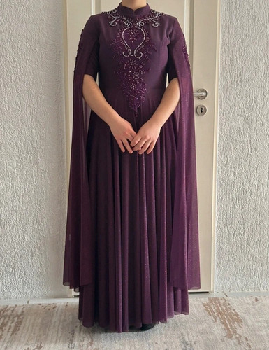 Lila glitzerkleid abendkleid - lila,