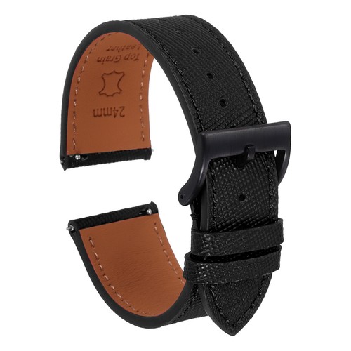 Uhrenarmband aus leder mm - aus, 23