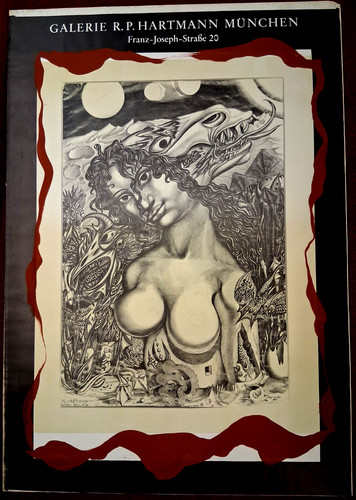 Plakat der galerie hartmann - galerie,