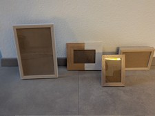 Bilderrahmen, 4 Stück, Holz, sehr guter Zutand!