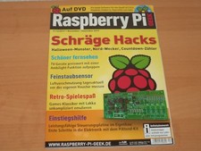 Raspberry Pi GEEK "Schräge Hacks" + DVD Ausgabe 11-12/2017 ungelesen!