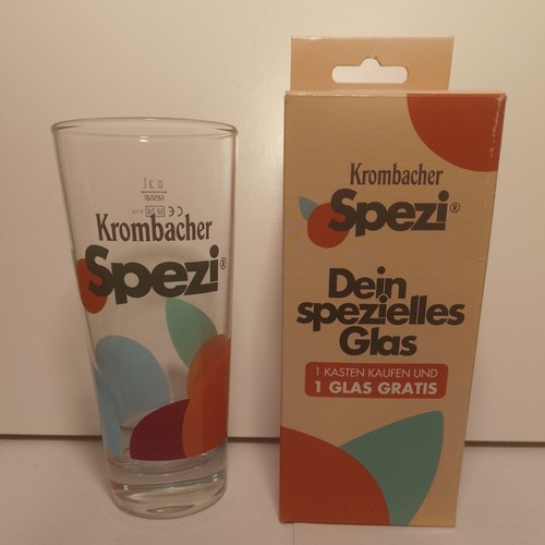 Krombacher spezi glas retro - krombacher,