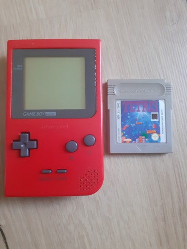 Nintendo game boy - game, rot