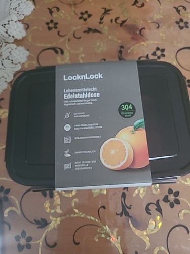 Lock edelstahl dose - &, lock: