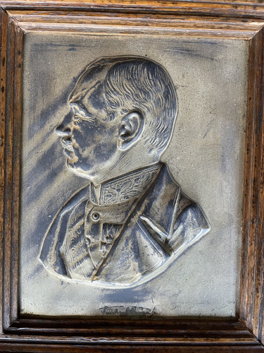 Signierte versilberte