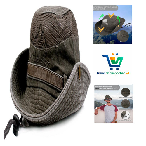 Sommerhut herren safari - sommerhut,