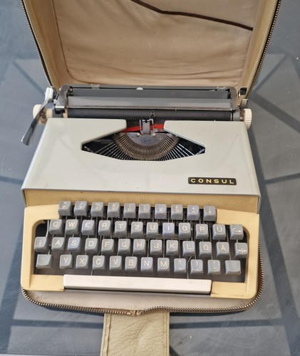Schreibmaschine consul mit - schreibmaschine,,