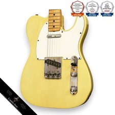 Fender Telecaster 1973 White Blonde E-Gitarre mit Ahornhals