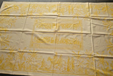 ALTES TAFELTUCH TISCHDECKE ABENDMAHL  210 x 125