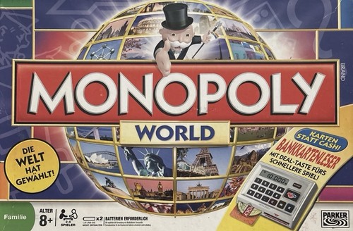 Monopoly world parker - world,
