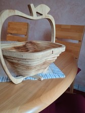 Obstkorb Korb Bambus Faltkorb, Obstschale,