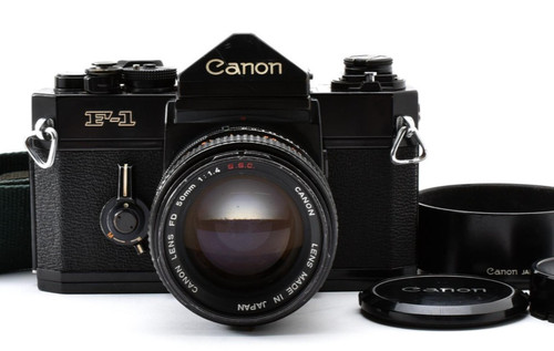 Fast neuwertig canon f - [fast,