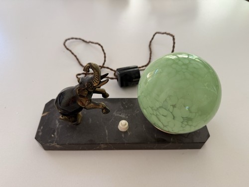Tischleuchte elefant messing - tischleuchte,