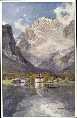 Künstler compton edward - ak,