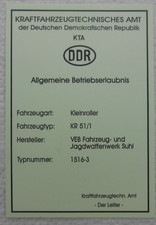 ABE, DDR, Kleinroller Schwalbe