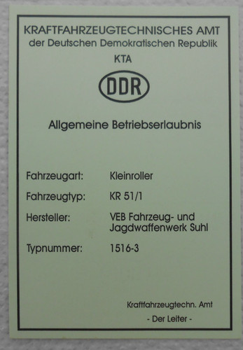Abe ddr kleinroller schwalbe - ddr,,