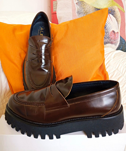 Alpe loafer leder plateau - loafer,