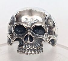 KANTINENRING  Ehrenring ? Husaren ? Totenkopf Ring Memento Mori