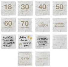 Serviette Hochzeit Geburtstag