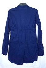 Bluse / Tunika von edc Esprit in Gr. M Baumwolle royalblau Langarm V-Ausschnitt
