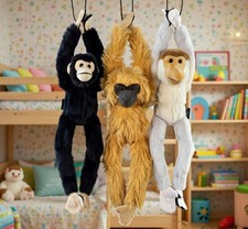 3er Set Affen Deko hängend