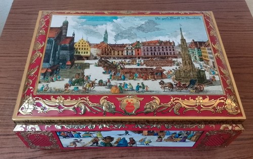 Große blechdose schmidt - blechdose,
