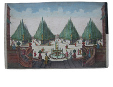 Optical view Guckkastenblatt